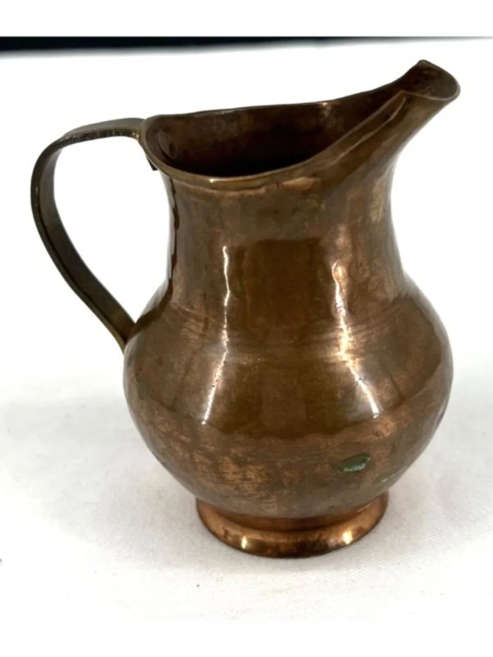 Copper Pitchers Hand Hammered Mini 3-3.5